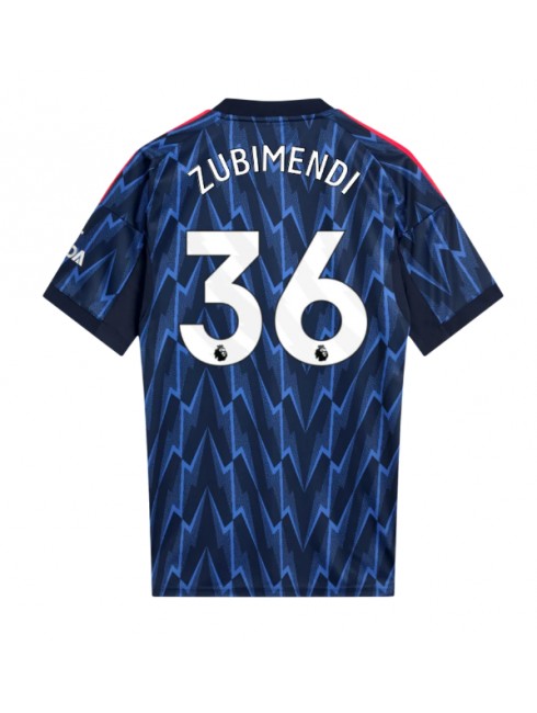 Billige Arsenal Martin Zubimendi #36 Bortedrakt 2025-26 Kortermet Billige Arsenal Martin Zubimendi #36 Bortedrakt 2025-26 Kortermet